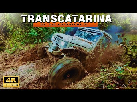 Transcatarina 2nd day Adventure 1/ Cabin of the Forest Trail Heavy Offroad