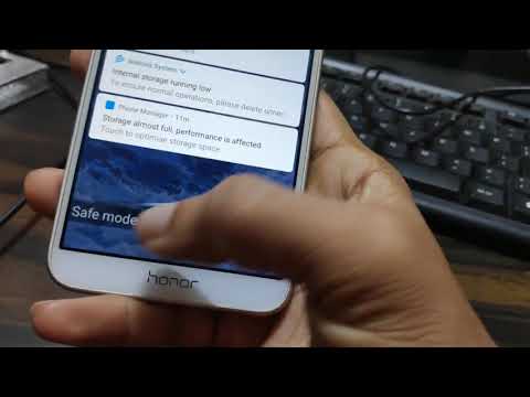 How to of safe mode in honour 7s