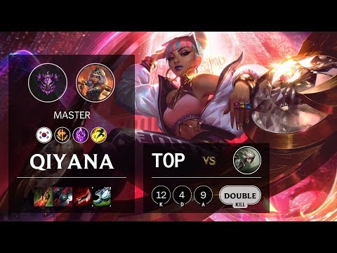 Qiyana Top vs Camille - KR Master Patch 10.12