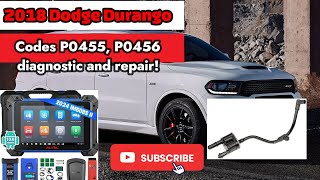 How to fix codes P0455, P0456 on a 2018 Dodge durango using Autel scanners IM608/Autolink.