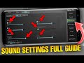 🎧New Sound Settings Full Guide/ Pubgmobile Audio Setting Full Guide | Sound & Footstep Guide // 2023