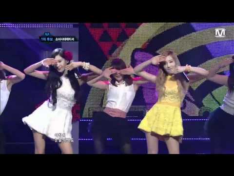 120524 SNSD (TTS) - TWINKLE  @ MNET [TY FUN SP] 720P
