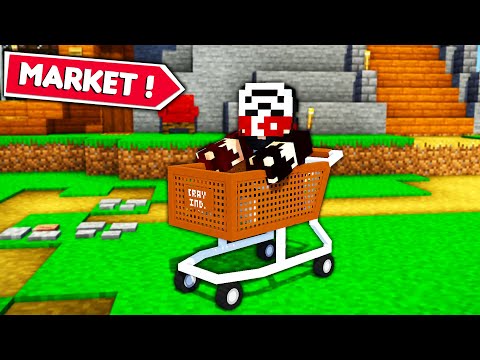 MARKET ARABASI YAPTIM - MİNECRAFT GERÇEK HAYAT #41 - Minecraft