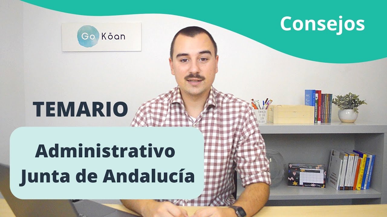 📚TEMARIO📚 Administrativo Junta Andalucía | GoKoan