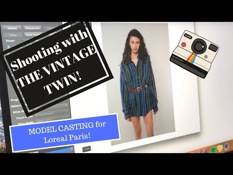 VLOG 1 // Casting, Photo Shoot with The Vintage Twin, Meet My Roommates