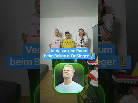 WER gewinnt den BALLON d‘OR? 🏆👋🏼👨‍🦯‍➡️