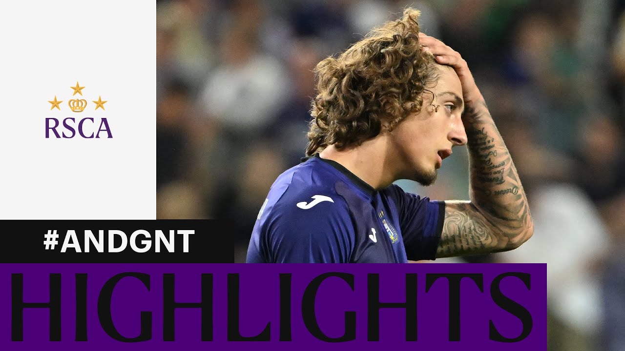 Anderlecht vs Gent highlights