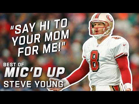 "Say hi to your mom for me!" Best of Steve Young Mic'd Up