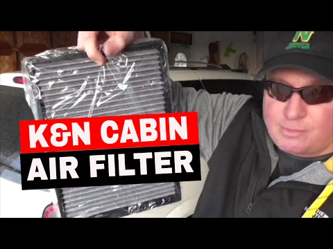 K&N CABIN AIR FILTER INSTALL & DEMONSTRATION