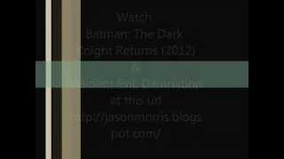 Batman The Dark Knight Returns &amp; Resident Evil Damnation