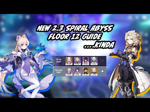 2.3 New Abyss rotation Floor 12 full star Guide...kinda