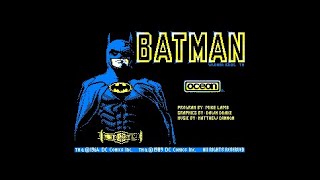 [Amstrad CPC] Batman the Movie - Full Longplay
