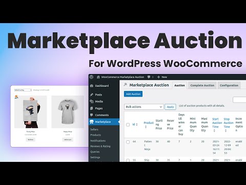 WooCommerce Multi Vendor Product Auction Plugin - Walkthrough