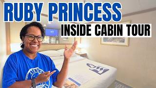 Ruby Princess Inside Cabin Tour | Layout & Storage