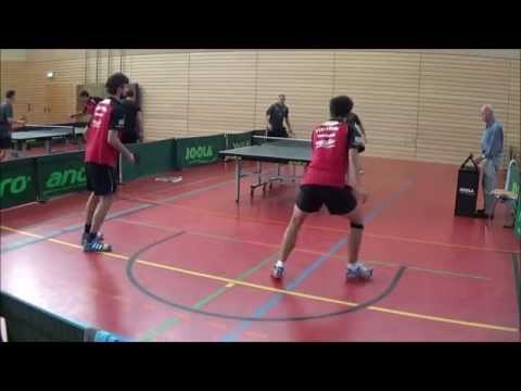 Moritz Voß / Marc Schinkel in den Doppelmatches gegen Hohen Neuendorf (VBOL 2015/16)