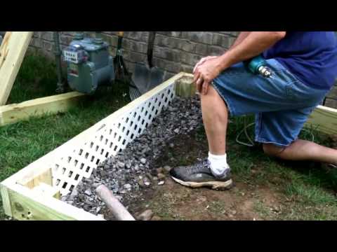 Using Porch Skirting to Keep Critters from Under a Porch ...