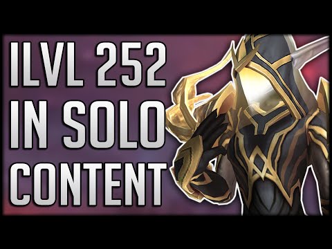 How To Gear Up ILVL 252 ALL BY YOURSELF - No Group Content Needed!