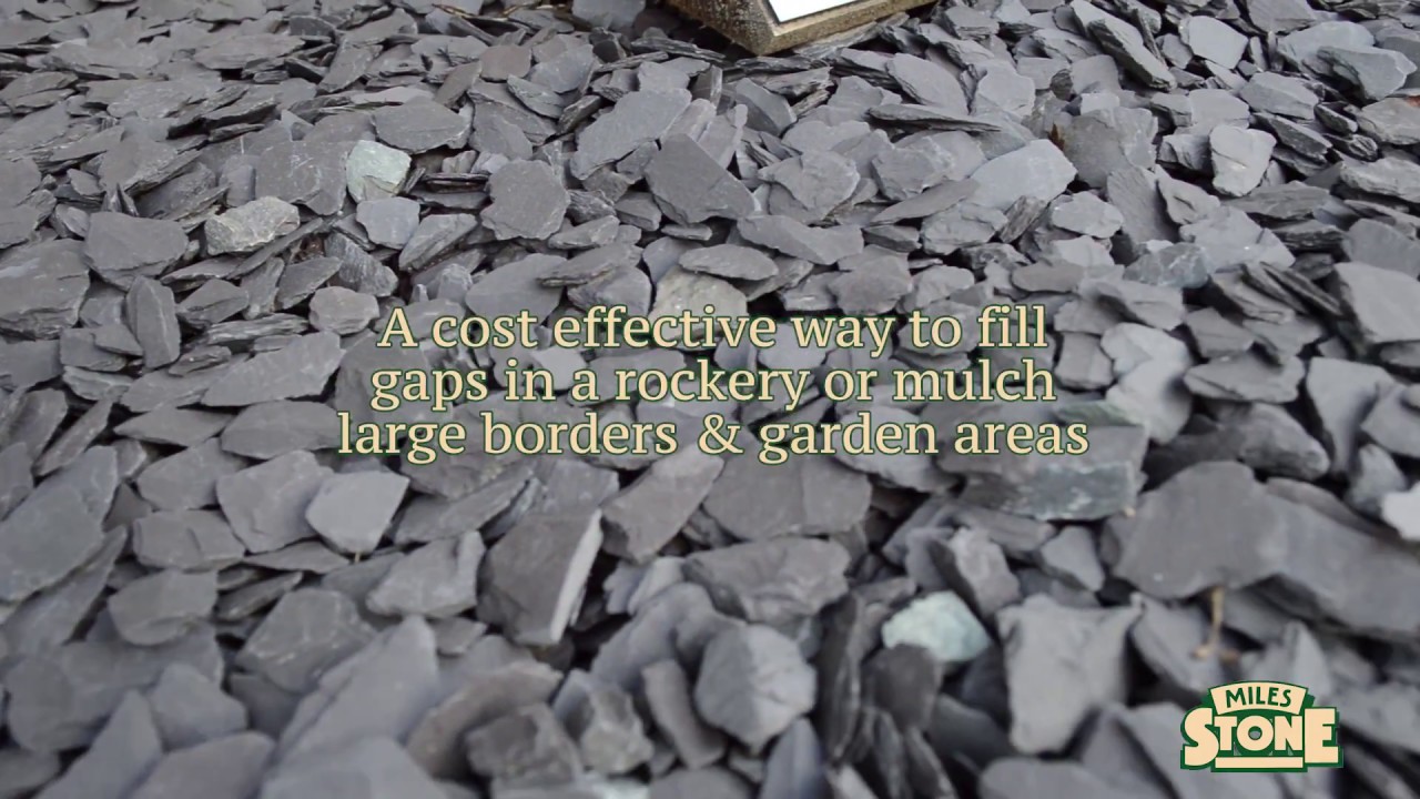 Slate Mulch Chippings - Decorative Stone Chippings & Landscaping Aggregates