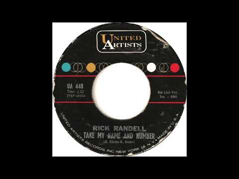 Rick Randall Take My Name And Number Stereo Remix