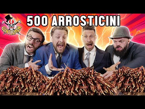 500 ARROSTICINI CHALLENGE con i GENTLEMEN - Thomas Hungry, xMurry, Danny Lazzarin