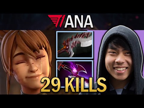 Marci Dota 2 Gameplay T1.Ana with 29 Kills and Silveredge