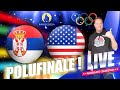 Srbija SAD Olimpijada Live Pariz 2024