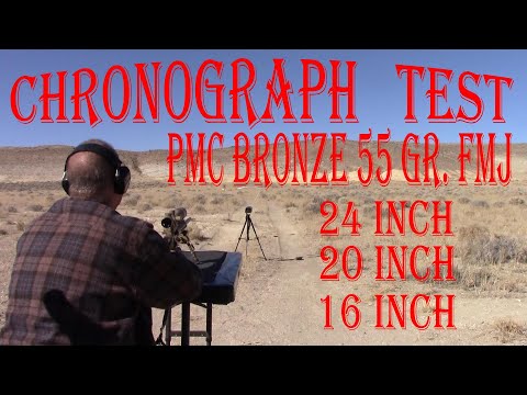 PMC Bronze 55 gr  Ball Chronograph Test