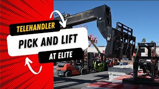 JLG Telehandler Demo: How to Pick Up and Lift a Truss Boom