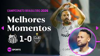 SANTOS 1X0 ATLÉTICO-MG | MELHORES MOMENTOS | BRASILEIRÃO 2026