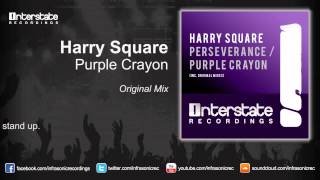 Harry Square - Purple Crayon