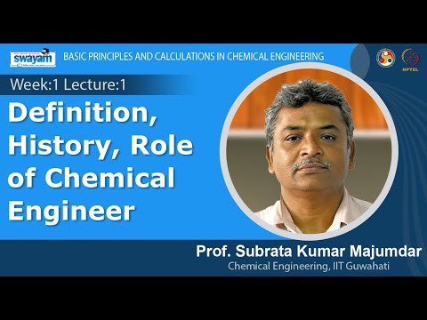 Basic Principles and Calculations in Chemical Engineering Introduction Video