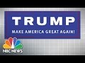 Donald Trump Goes Modern 2016 Campaign Logos NBC News