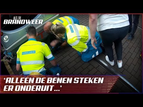 Vrouw onder de tram gekomen! | Als de Brandweer