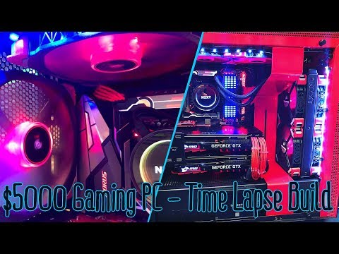 $5000 Gaming PC - Time Lapse Build