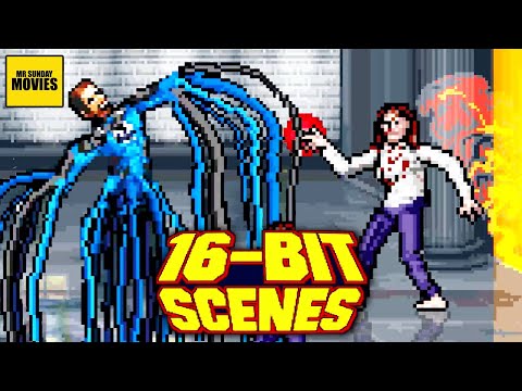 The Illuminati VS Scarlet Witch - 16 Bit Scenes