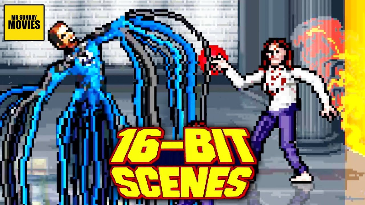 The Illuminati VS Scarlet Witch - 16 Bit Scenes