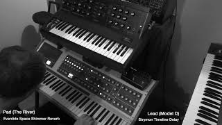 Video thumbnail for River & Model D with Eventide & Strymon FX. by coyotesynth