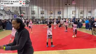 Triangle Boys 18-Black volleyball video