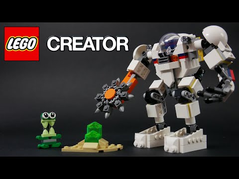 Vidéo LEGO Creator 31115 : Le robot d’extraction spatiale