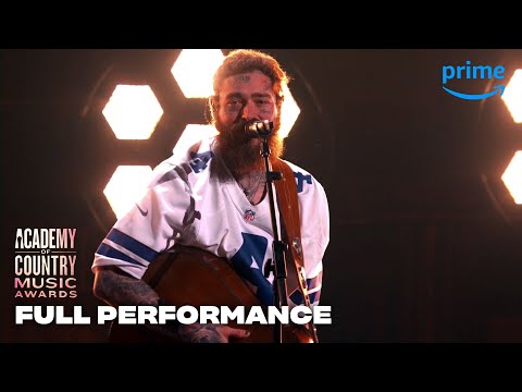 Post Malone's "Never Love You Again" Performance | 2024 ACM Awards | Prime Video