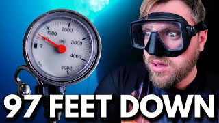I Almost Died on My 13th Dive
