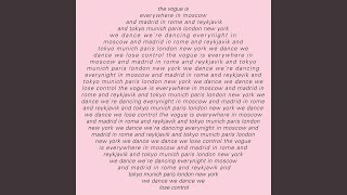 The Vogue
