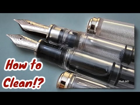 How to Clear Pelikan Demonstrator Nib Section: $ 1M Trick!