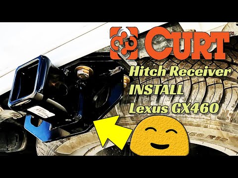Lexus GX460 Class 3 Hitch Receiver Install | Curt Hitch Receiver