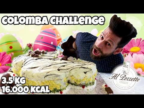 COLOMBA DI PASQUA Challenge - 3.5 KG (16000 Calorie) MAN VS FOOD
