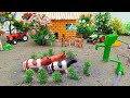 Diy How To Make Cow Shed 10 House Of Animals Horse House Cow Shed Mini Hand Pump