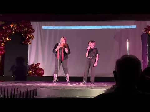 There is a Santa Claus from Elf: The Musical