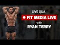 RYAN TERRY - LIVE Q&A - HOME TRAINING TIPS, MEN'S PHYSIQUE AND OLYMPIA 2020