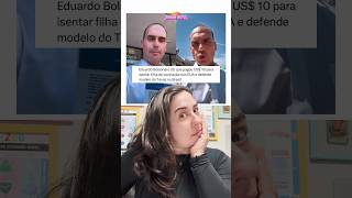 EDUARDO BOLSONARO PAGA PARA ISENTAR FILHA DE VACINAÇÃO NOS ESTADOS UNIDOS