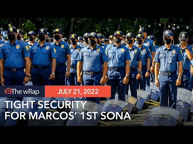 ‘Very insecure’: Police employ rare moves to secure Marcos’ first SONA